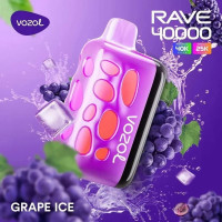 Vozol Rave 40000 Grape ice (Виноградный лед)