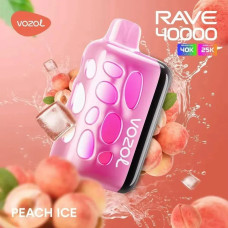 Vozol Rave 40000 Peach ice (Персиковий лід)