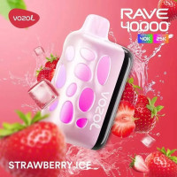 Vozol Rave 40000 Strawberry ice (Полуничний лід)