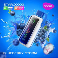 Vozol Star 20000 Blueberry Storm (Черничный шторм)