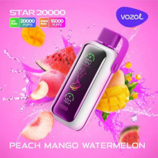 Vozol Star 20000 Peach Mango Watermelon (Персик Манго Кавун)