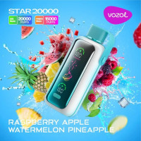 Vozol Star 20000 Rapsberry Apple Watermelon Pineapple (Малина Яблуко Кавун Ананас)