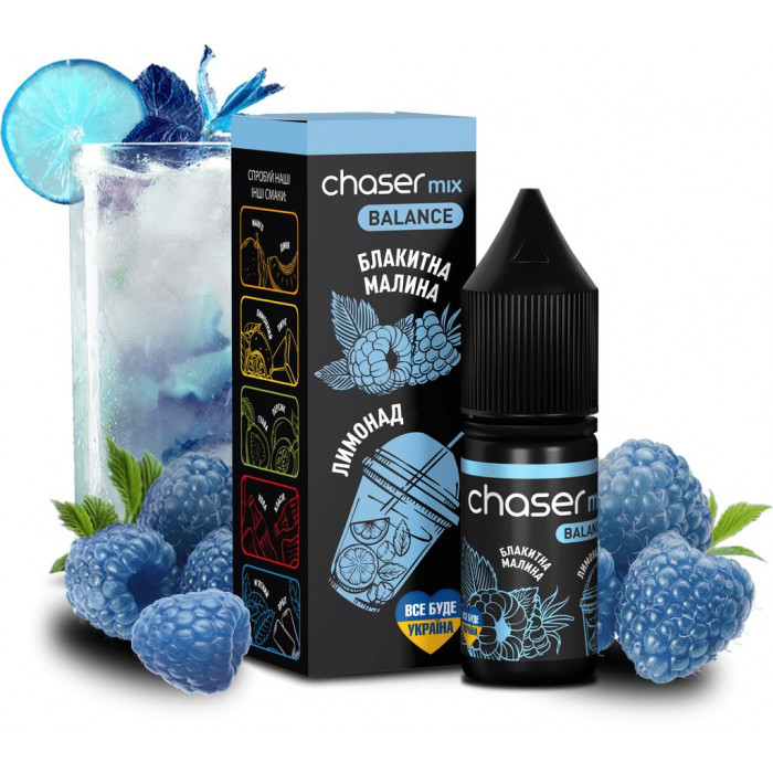 Рідина Chaser Mix Salt Balance Blue Razz Lemonade (Блакитний Лимонад) 3% 10 мл