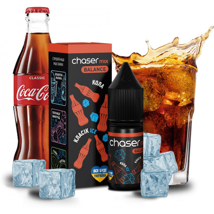 Рідина Chaser Mix Salt Balance Cola Ice (Крижана Кола) 6% 10 мл