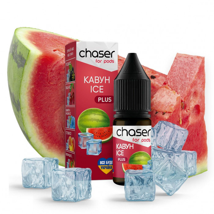 Рідина Chaser for Pods Plus Salt Кавун ice 3% 30 мл