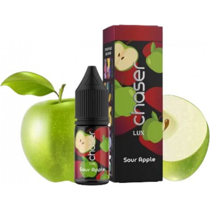 Рідина Chaser Lux Salt Sour Apple (Кисле Яблуко) 5% 30 мл