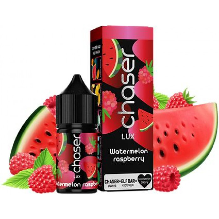 Рідина Chaser Lux Salt Watermelon Raspberry (Кавун Малина) 3% 11 мл