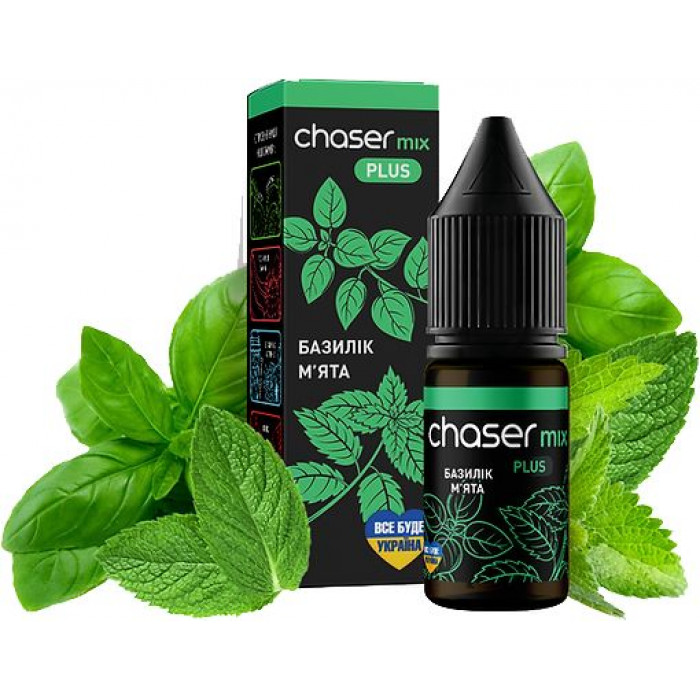 Рідина Chaser Mix Salt Basil Mint (Базилік М'ята) 5% 10 мл