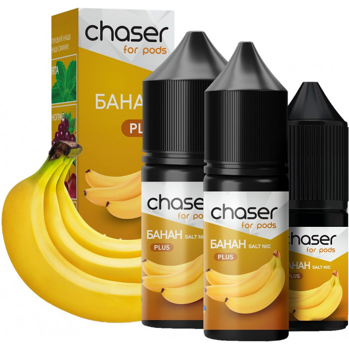 Рідина Chaser for Pods Plus Salt Банан 6% 10 мл