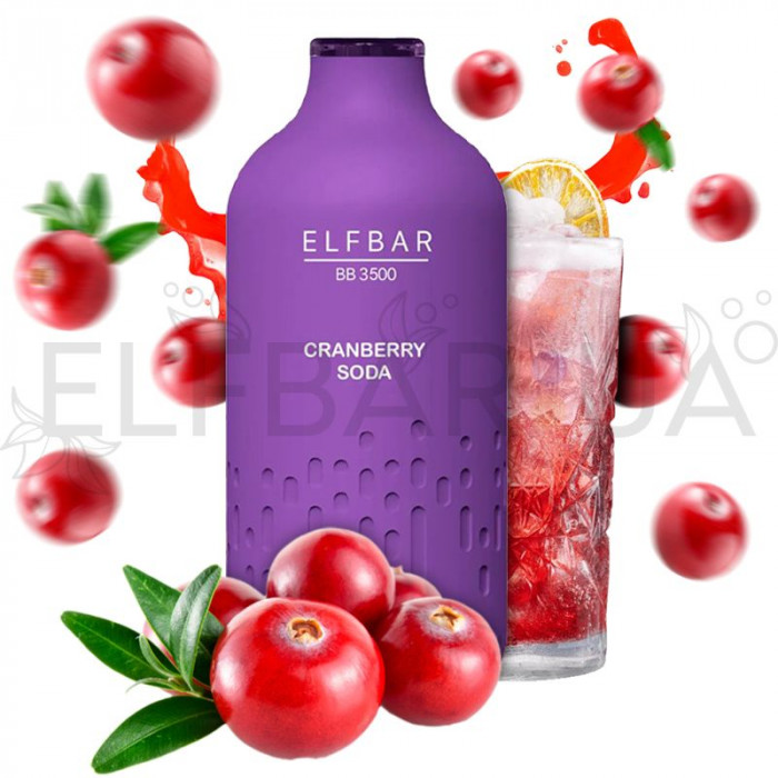 Elf Bar BB3500 5% Cranberry Soda (Журавлинна Содова) Original