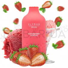 Elf Bar BB3500 5% Strawberry Sundae (Полуничне Морозиво) Original