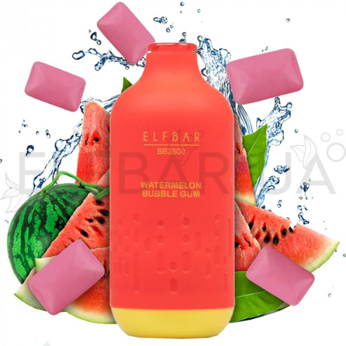 Elf Bar BB3500 5% Watermelon Bubble Gum (Кавунова Жуйка) Original