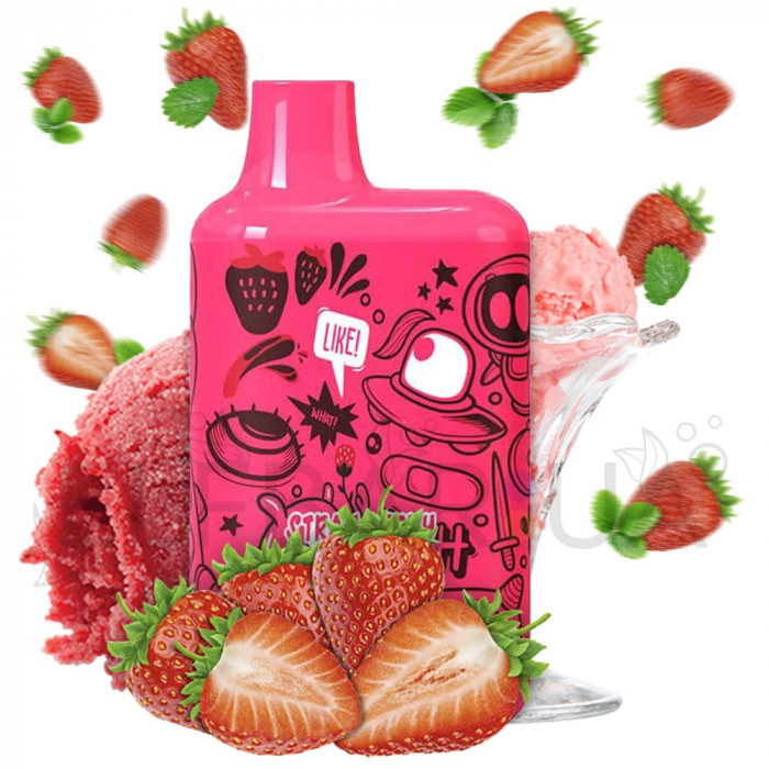 Elf Bar BC4000 Limited Edition 5% Strawberry Ice Cream (Полуничне Морозиво) Original