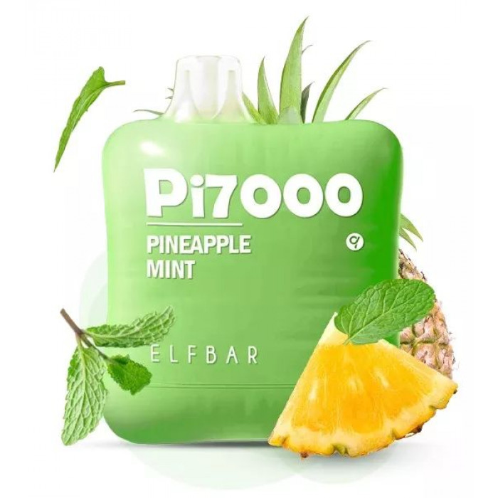 Elf Bar Pi7000 5% Pineapple Mint (Ананас М'ята) Original