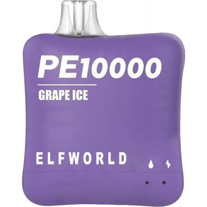 Elfworld PE10000 5% Grape Ice (Крижаний Виноград) Original