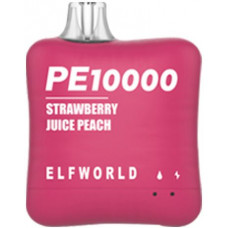 Elfworld PE10000 5% Strawberry Juice Peach (Полуниця Соковитий персик) Original