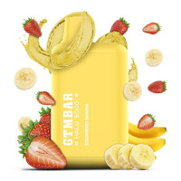 GTMBAR Halo 5000 Classic 5% Strawberry Banana (Полуниця Банан) Original