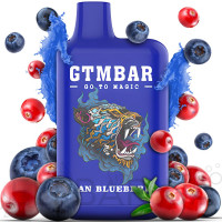GTMBAR Halo 5000 Lux 5% Cran Blueberry (Журавлина Чорниця) Original