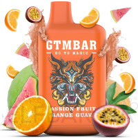 GTMBAR Halo 5000 Lux 5% Passion Fruit Orange Guava (Маракуйя Апельсин Гуава) Original