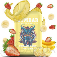 GTMBAR Halo 5000 Lux 5% Strawberry Banana (Полуниця Банан) Original