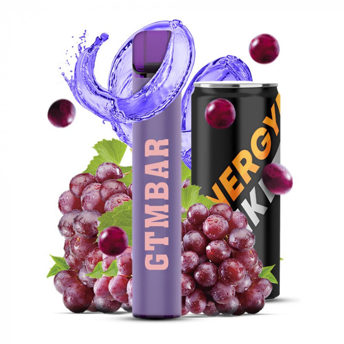 GTMBAR Honor 1500 5% 5% Grape Energy (Виноградний Енергетик)