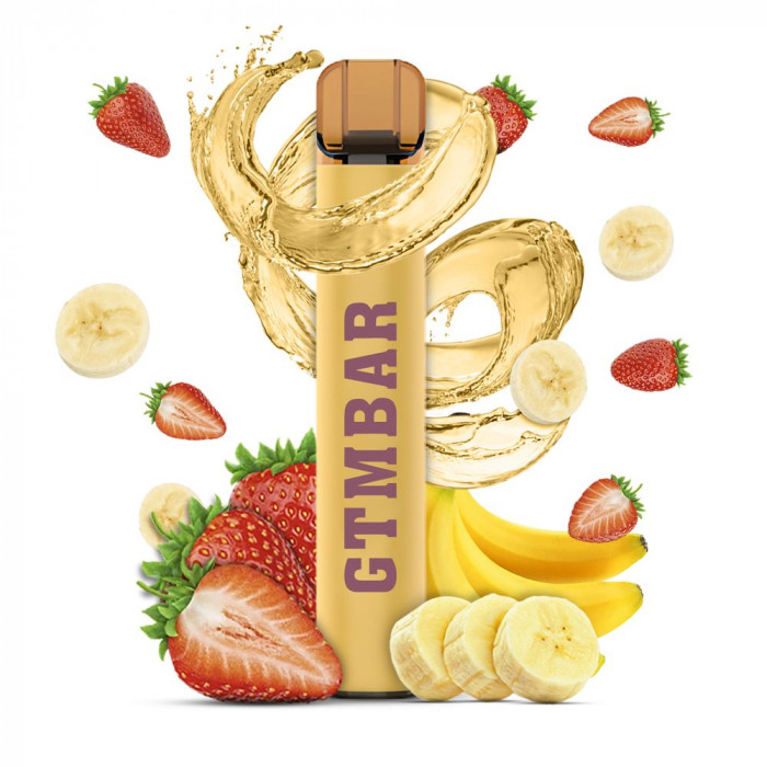 GTMBAR Honor 1500 5% Strawberry Banana (Полуниця Банан)