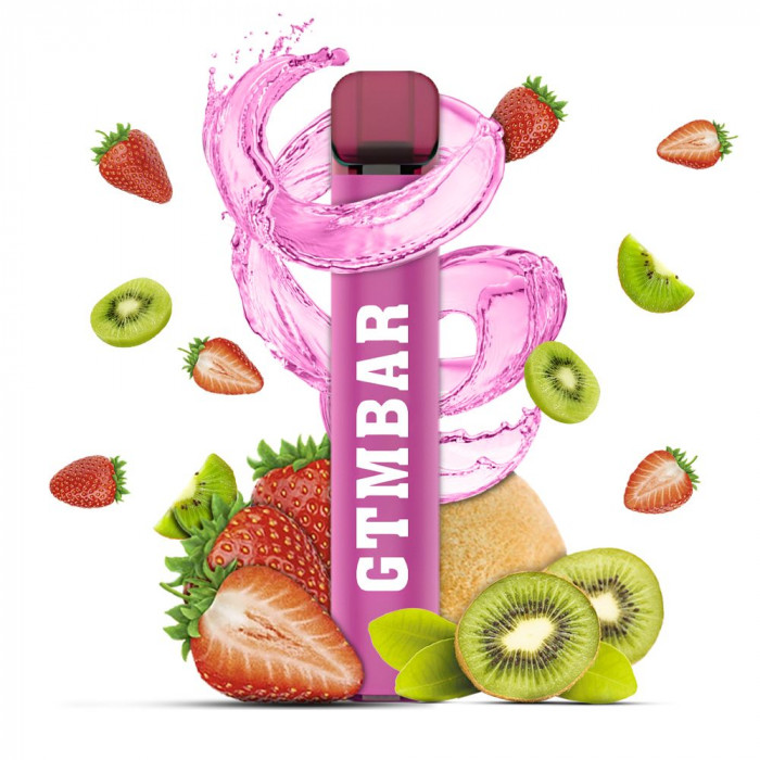 GTMBAR Honor 1500 5% Strawberry Kiwi (Полуниця Ківі)