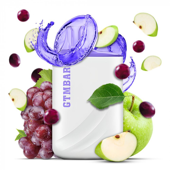 GTMBAR Porter 5000 5% Sour Grape Apple (Кислий Виноград Яблуко) Original