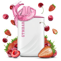 GTMBAR Porter 5000 5% Sour Straw Cherry (Кисла Полуниця Вишня) Original