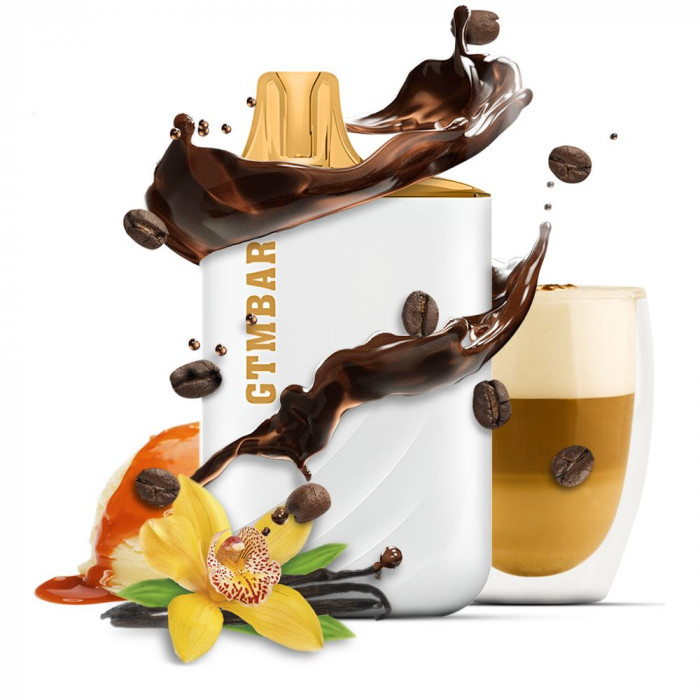 GTMBAR Porter 5000 5% Vanilla Cream Coffee (Кава Ванільний Крем) Original