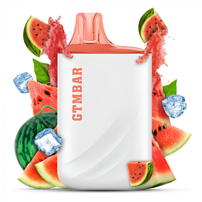 GTMBAR Porter 5000 5% Watermelon Ice (Крижаний Кавун) Original