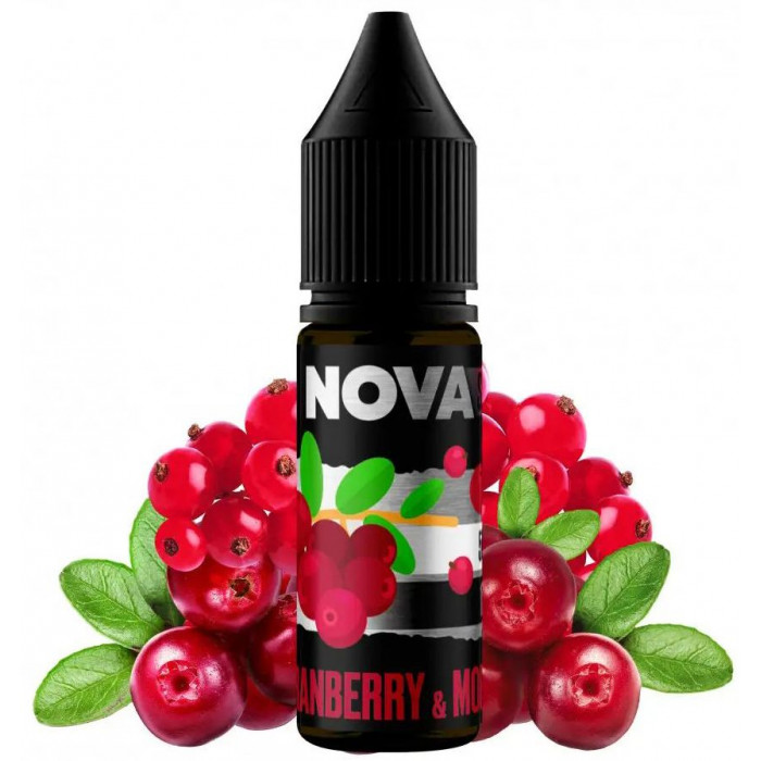 Рідина Nova Salt Cranberry Mors (Журавлинний Морс) 3% 15 мл