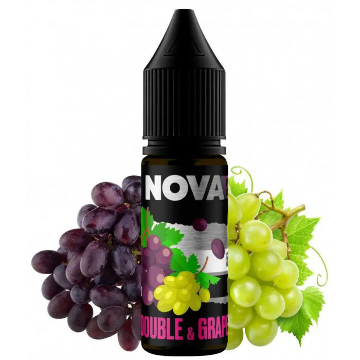 Рідина Nova Salt Double Grape (Подвійний Виноград) 6.5% 15 мл