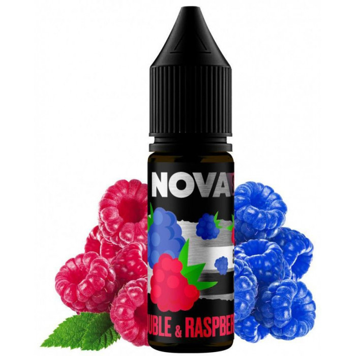 Рідина Nova Salt Double Raspberry (Подвійна Малина) 5% 15 мл