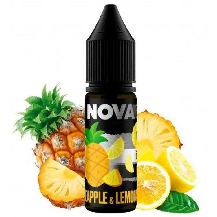 Рідина Nova Salt Pineapple Lemonade (Ананасовий Лимонад) 6.5% 15 мл
