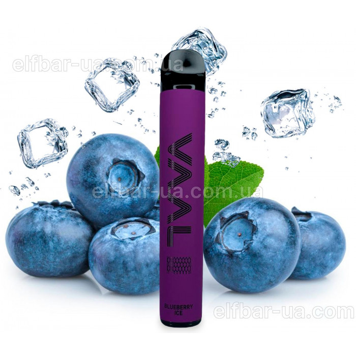 VAAL 2500M 5% Blueberry Ice (Крижана Чорниця) Original
