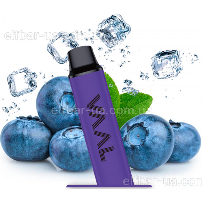 VAAL 4000M 5% Blueberry Ice (Крижана Чорниця) Оriginal 