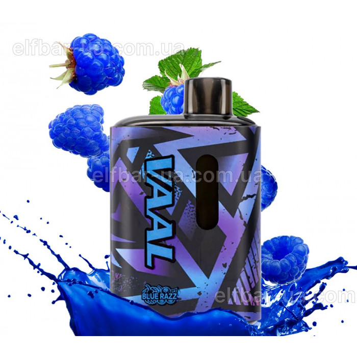 VAAL E5000 5% Blue Razz (Блакитна Малина) Original