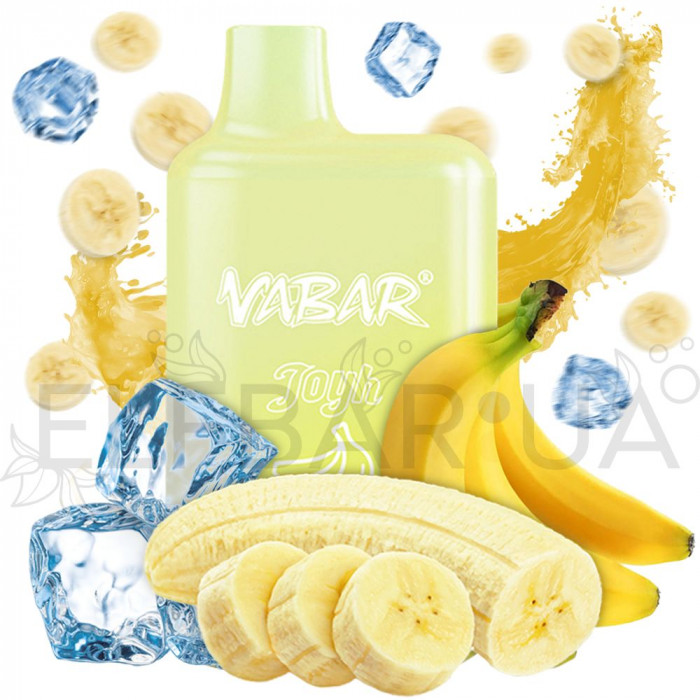 Vabar Joyh 5000 5% Banana Ice (Крижаний Банан) Original 