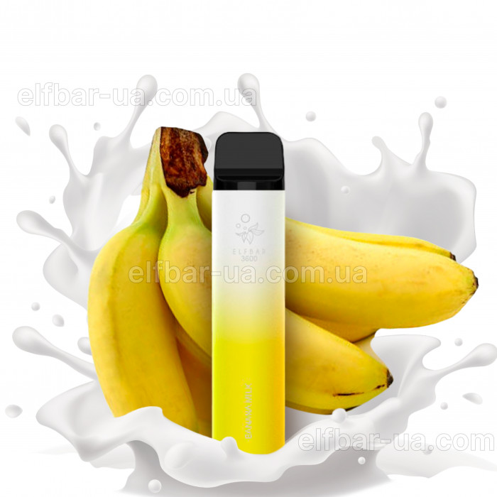Elf Bar Сlassic 3600 5% Banana Milk (Банан Молоко) Original