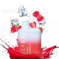 Elf Bar BC3000 5% Strawberry Ice (Крижана Полуниця) Original