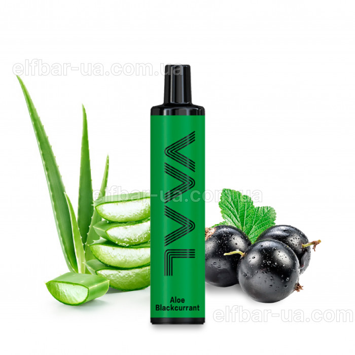 VAAL 1500 5% Aloe Blackcurrant (Алое Чорна Смородина) Original