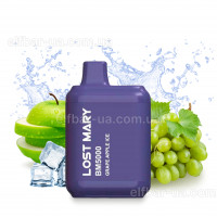 Lost Mary BM5000 5% Grape Apple Ice (Крижаний Виноград з Яблуком) Original