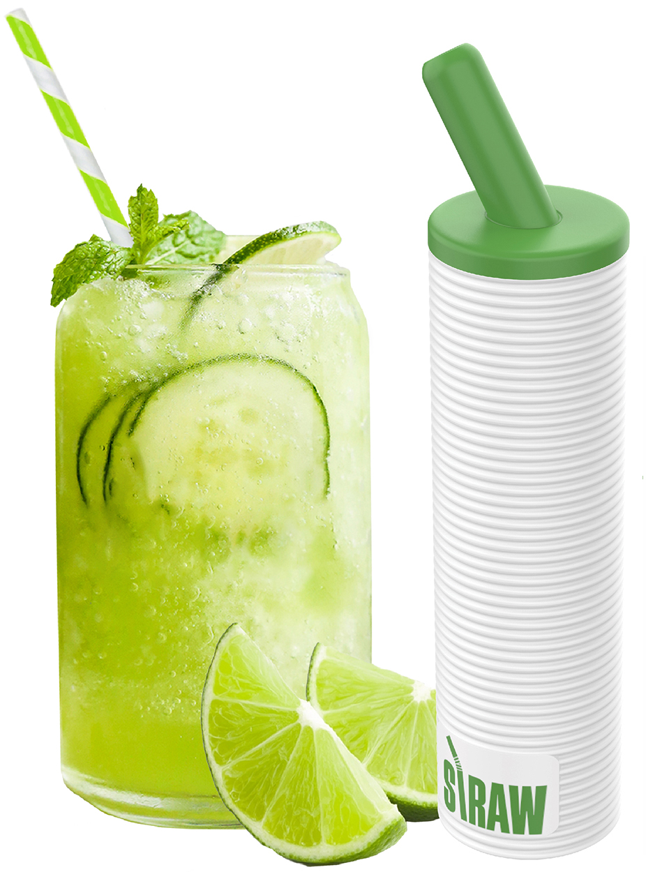 STRAW by Gost Disposable Vape 3000 5 Cucumber Fresca (Огірковий Мохіто